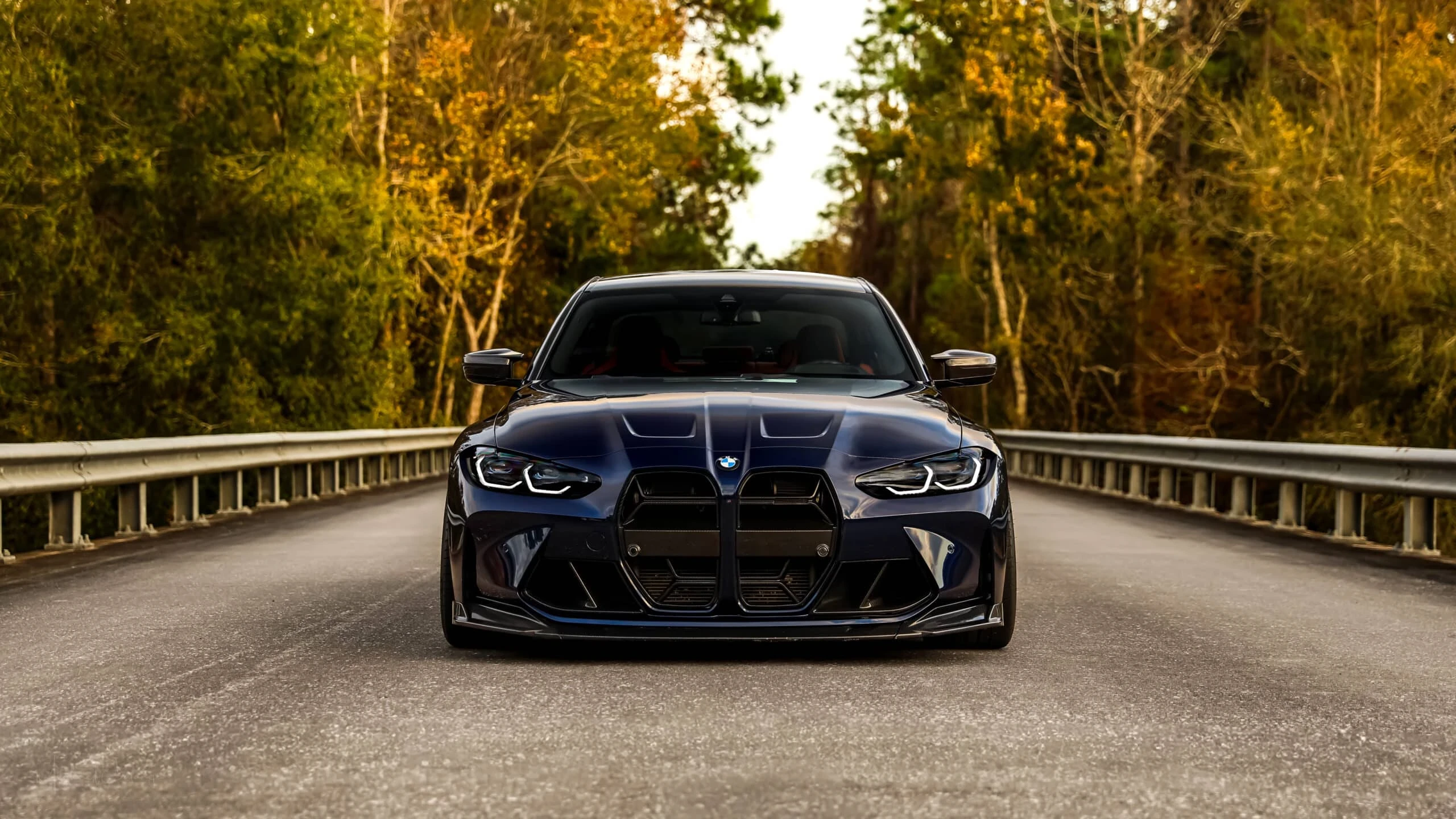 BMW M3 Competition xDrive exterior for miami office car delivery