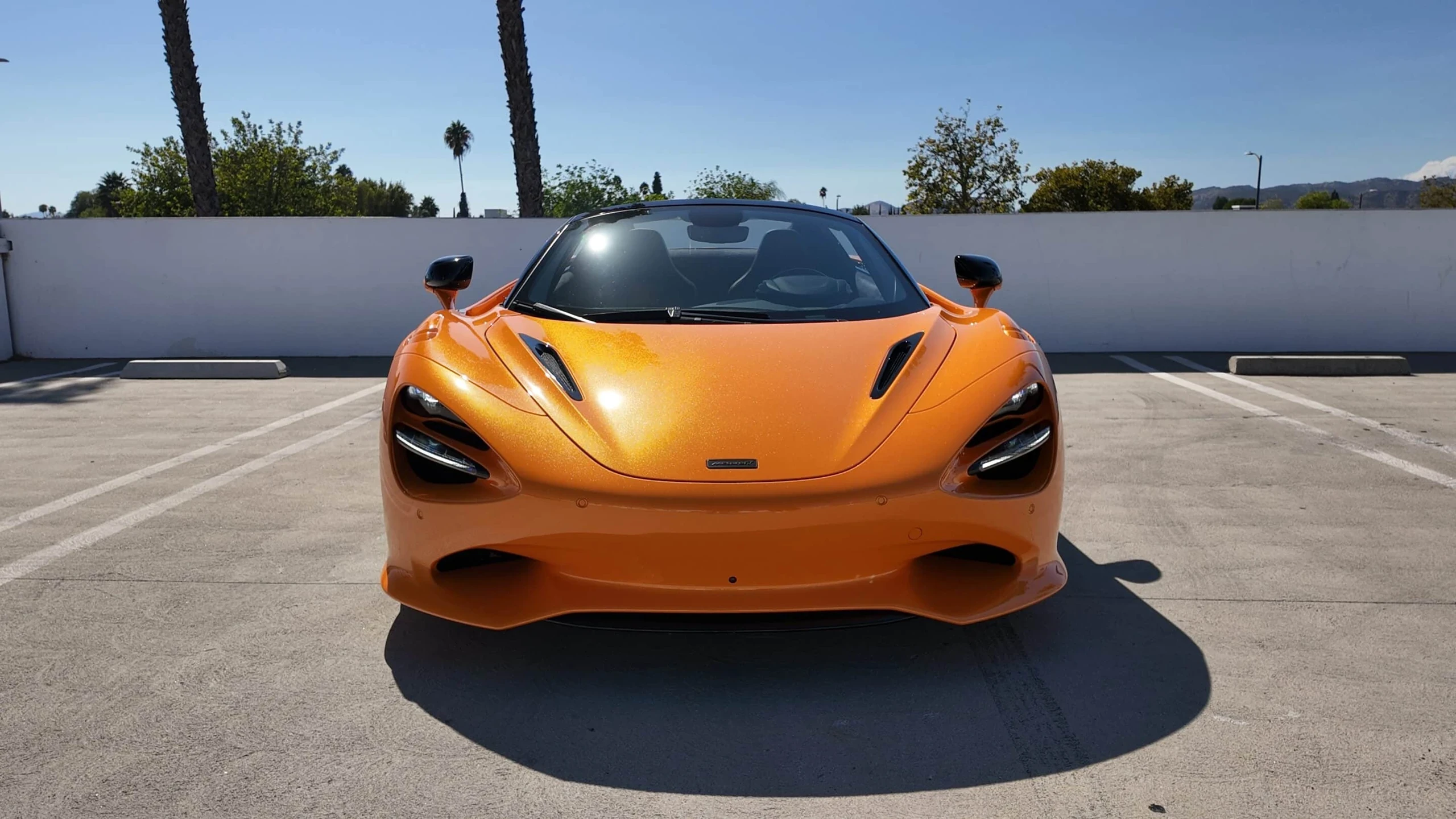 McLaren 750S Spider detail relevant to weekend exotic rentals on LUXURY CAR RENT / US