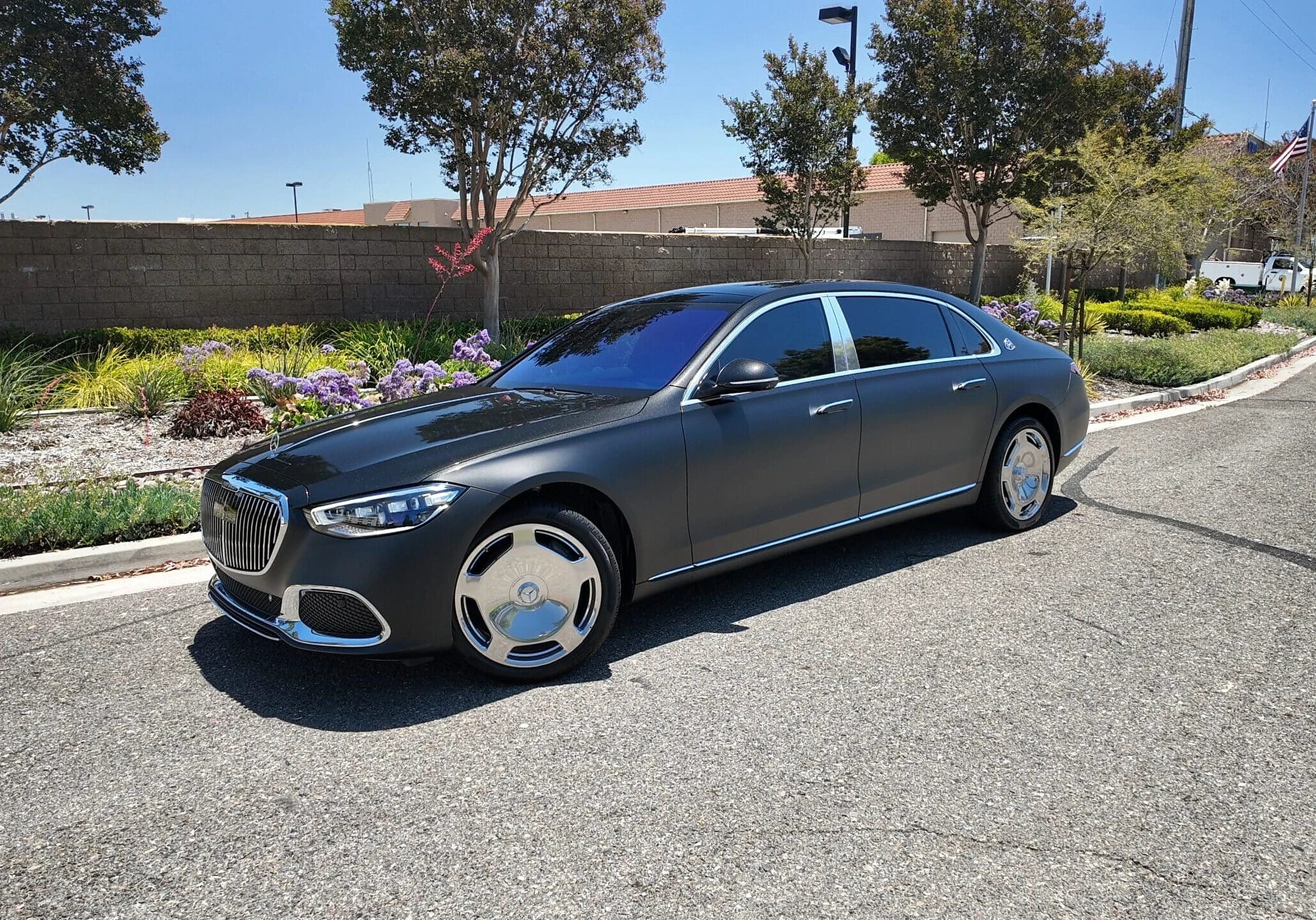 Mercedes-Maybach S 580 exterior for miami office car delivery